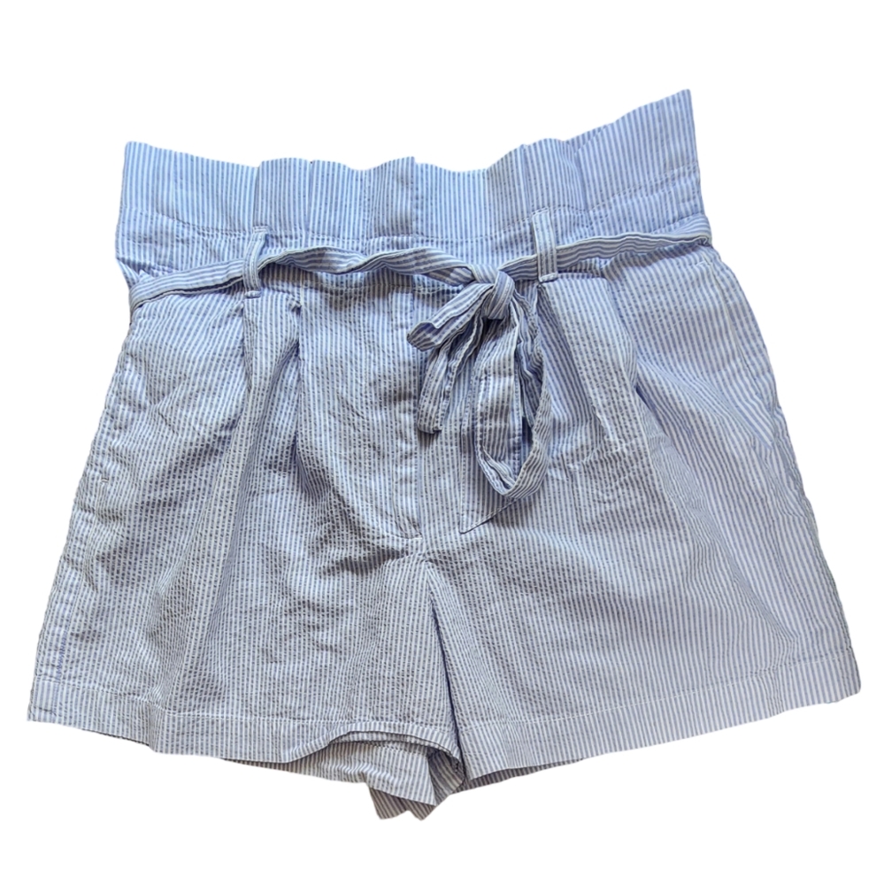 J.Crew size 10, high waisted, belted shorts